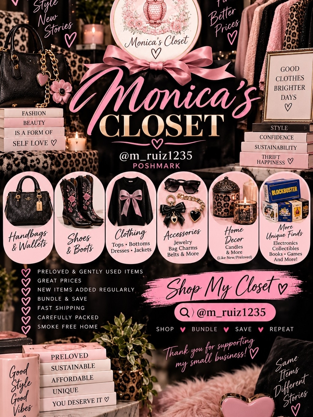 Shop Monica’s Closet | Bundle & Save | New Finds Added